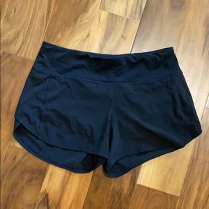 Black lululemon shorts